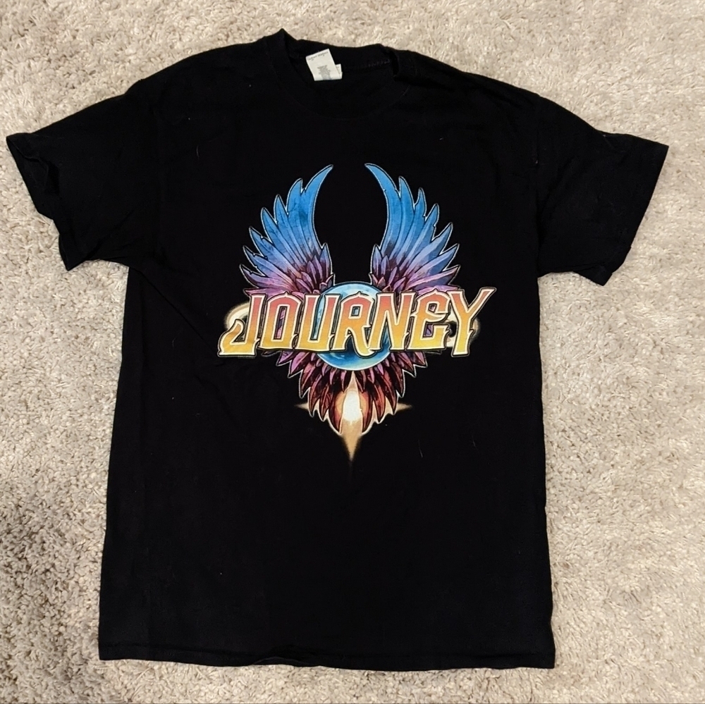 Journey 2019 Concert Tour T-shirt Medium Black Band Tee